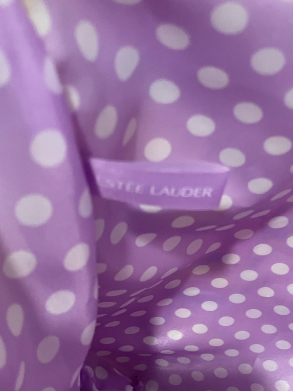 Estee Lauder Pop Art Comic Tote with Lavender Handles - Picture 3 of 8